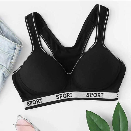 High-Impact Sports Push-Up Bra – Maximum Support & Lift